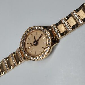 Fossil Watch ES3020 Jesse Rose Gold Stainless Steel Crystal Bezel Watch Parts